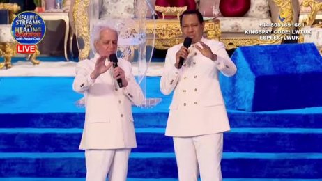 Pastor Chris and Pastor Benny Hinn